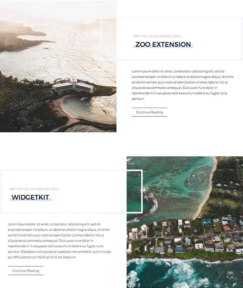 Article Layout